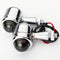 4pcs Smoked Lens Mini Bullet Bulb Turn Signal Front Rear Light For Harley
