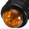 4pcs Black Amber Lens Mini Bullet Bulb Turn Signal Black Front Rear Light For Harley