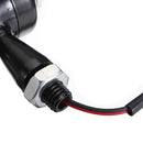 4pcs Black Clear Lens Mini Bullet Bulb Turn Signal Black Front Rear Light For Harley