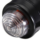 4pcs Black Clear Lens Mini Bullet Bulb Turn Signal Black Front Rear Light For Harley