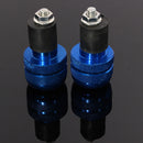 Red&Blue 22mm Motorcycle Round Handlebar End Weight Balance Plug