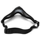 Half Face Mesh Mask Steel Hunting Tactical Protective Airsoft Motorcycle Outdoor