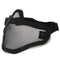 Half Face Mesh Mask Steel Hunting Tactical Protective Airsoft Motorcycle Outdoor
