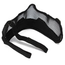 Steel Paintball Airsoft CS War Game Half Face Mesh Protection Mask