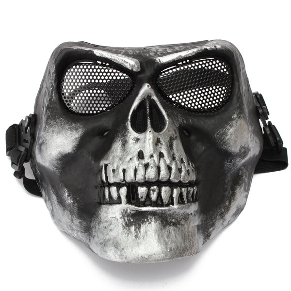 Death Skull Bone Airsoft Full Face Protective Safety Mask