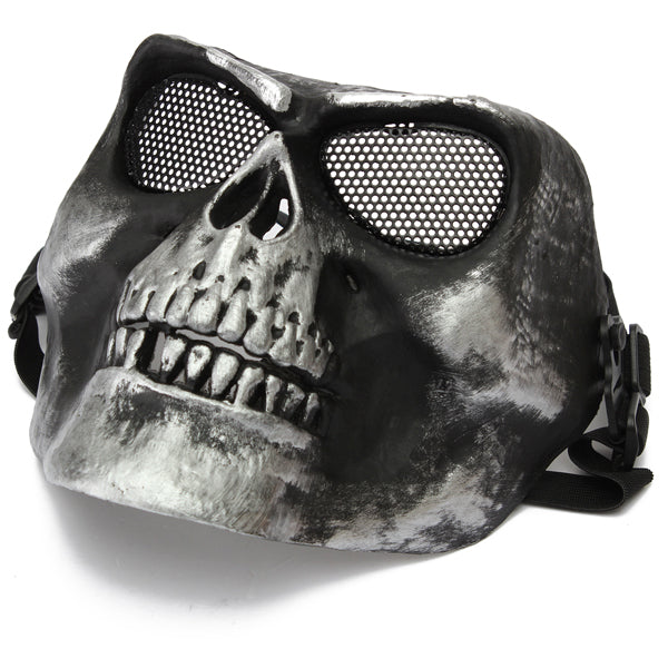 Death Skull Bone Airsoft Full Face Protective Safety Mask