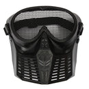 Hunting Biker Airsoft Paintball Tactical Full Face Guard Mesh Mask