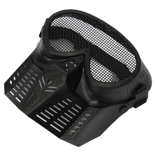 Hunting Biker Airsoft Paintball Tactical Full Face Guard Mesh Mask