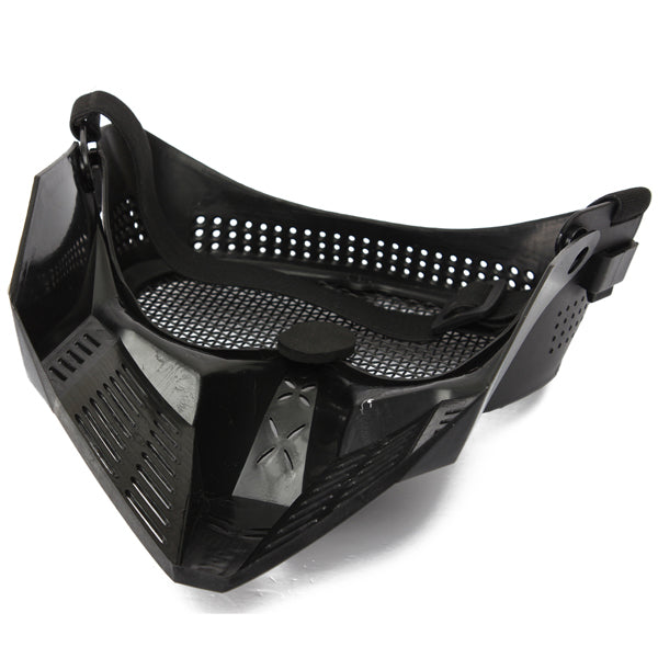 Hunting Biker Airsoft Paintball Tactical Full Face Guard Mesh Mask