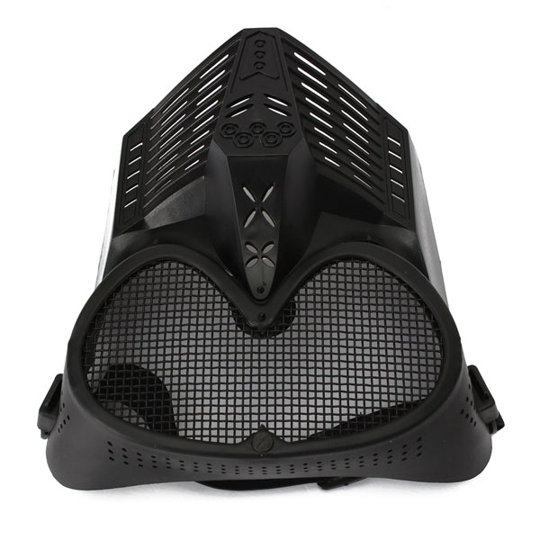 Hunting Biker Airsoft Paintball Tactical Full Face Guard Mesh Mask