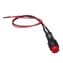2pcs 10mm Universal LED Indicator Dash Panel Warning Light Lamp