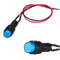10X10mm Universal LED Indicator Dash Panel Warning Light Lamp