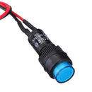 10X10mm Universal LED Indicator Dash Panel Warning Light Lamp