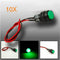 10X10mm Universal LED Indicator Dash Panel Warning Light Lamp