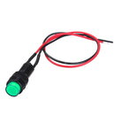 2X10mm Universal LED Indicator Dash Panel Warning Light Lamp