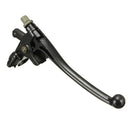 Universal 7/8 22mm Motorcycle Handlebar Brake Lever Master Left Side With Mirror Holder