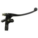 Universal 7/8 22mm Motorcycle Handlebar Brake Lever Master Left Side With Mirror Holder
