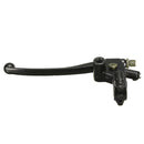 Universal 7/8 22mm Motorcycle Handlebar Brake Lever Master Left Side With Mirror Holder