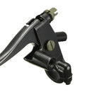 Universal 7/8 22mm Motorcycle Handlebar Brake Lever Master Left Side With Mirror Holder