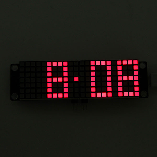 Geekcreit DIY C51 DS3231 Gravity Sensor LED Digital Phantom Desktop Clock Kit