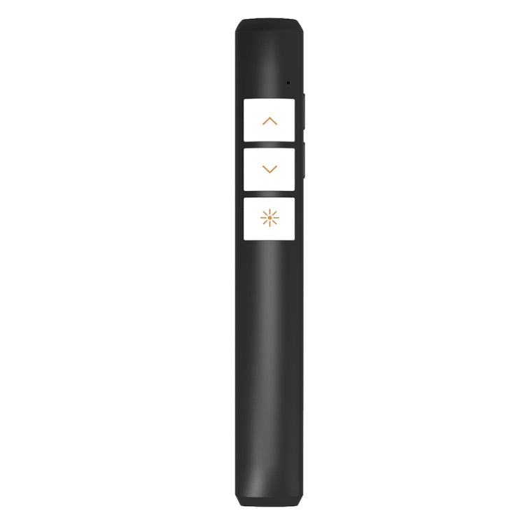 VIBOTON PP932 2.4GHz Multimedia Presentation Remote PowerPoint Clicker Flip Pen, 3 Keys, Control Distance: 100m(Black)