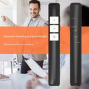 VIBOTON PP932 2.4GHz Multimedia Presentation Remote PowerPoint Clicker Flip Pen, 3 Keys, Control Distance: 100m(Black)