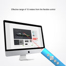 VIBOTON PP910 2.4GHz Multimedia Presentation Remote PowerPoint Clicker Handheld Controller Flip Pen with USB Receiver, Control Distance: 10m(Blue)