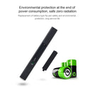 VIBOTON PP910 2.4GHz Multimedia Presentation Remote PowerPoint Clicker Handheld Controller Flip Pen with USB Receiver, Control Distance: 10m(Blue)