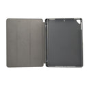 Marble Texture Pattern Horizontal Flip Case for iPad 9.7 (2018) , with Three-folding Holder & Pen Slots(Pink)