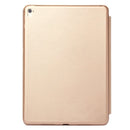 Horizontal Flip Solid Color Leather Case with Three-folding Holder & Wake-up / Sleep Function for iPad Pro 9.7 inch(Gold)