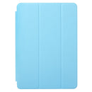 Horizontal Flip Solid Color Leather Case with Three-folding Holder & Wake-up / Sleep Function for iPad Pro 9.7 inch(Blue)