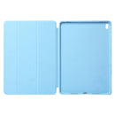 Horizontal Flip Solid Color Leather Case with Three-folding Holder & Wake-up / Sleep Function for iPad Pro 9.7 inch(Blue)