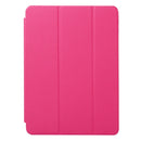 Horizontal Flip Solid Color Leather Case with Three-folding Holder & Wake-up / Sleep Function for iPad Pro 9.7 inch(Magenta)