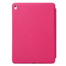 Horizontal Flip Solid Color Leather Case with Three-folding Holder & Wake-up / Sleep Function for iPad Pro 9.7 inch(Magenta)