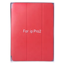 Horizontal Flip Solid Color Leather Case with Three-folding Holder & Wake-up / Sleep Function for iPad Pro 9.7 inch(Red)