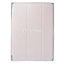 Horizontal Flip Solid Color Leather Case with Three-folding Holder & Wake-up / Sleep Function for iPad Pro 9.7 inch(White)