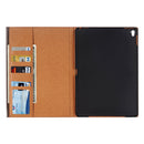 Book Style Horizontal Flip Leather Case with Holder & Card Slots & Wallet for iPad Pro 9.7 inch(Brown)