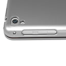F19B for iPad 9.7 (2017/2018) & iPad Air & Air 2 & iPad Pro 9.7 & New iPad 9.7 inch (2017) Ultra-thin ABS Horizontal Flip Tablet Case + Bluetooth Keyboard(Silver)