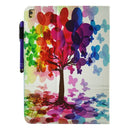 For iPad Pro 9.7 inch Butterfly Tree Pattern Horizontal Flip Leather Case with Holder & Wallet & Card Slots & Sleep / Wake-up Function & Pen Slot