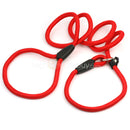 1 PC  Durable Pet Cute Dogs Red Nylon Adjustable Loop Slip Leash Rope Lead Hot