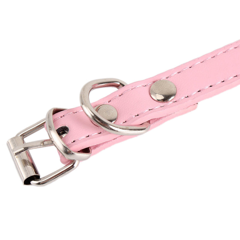 1Pc PU Leather Cat Collar kitten Bow Tie Safety Elastic Bowtie Pet Supplies Dog