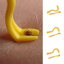 2Pcs Plastic Fleas Lice Hook Remover Tool For Horse Pet Cat Dog Pet
