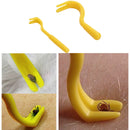 2PCS Pet Flea Remover Tool Scratching Hook Remover Pet Cat Dog Grooming Supplies