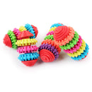 Colorful Seven Rings Wearable Dog Toys - Eco Friendly Dog Ball