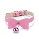 1 x Adjustable Cute Necktie Dog Cat Pet Collar Nylon Bell Kitten Candy Color Bow
