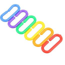 100x Durable Plastic Links C Chain For Birds Parrots Sugar Gliders Toys
