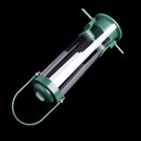 1pc Metal Hanging Wild Bird Feeder Garden Feeding Station Feeding Column Plastic