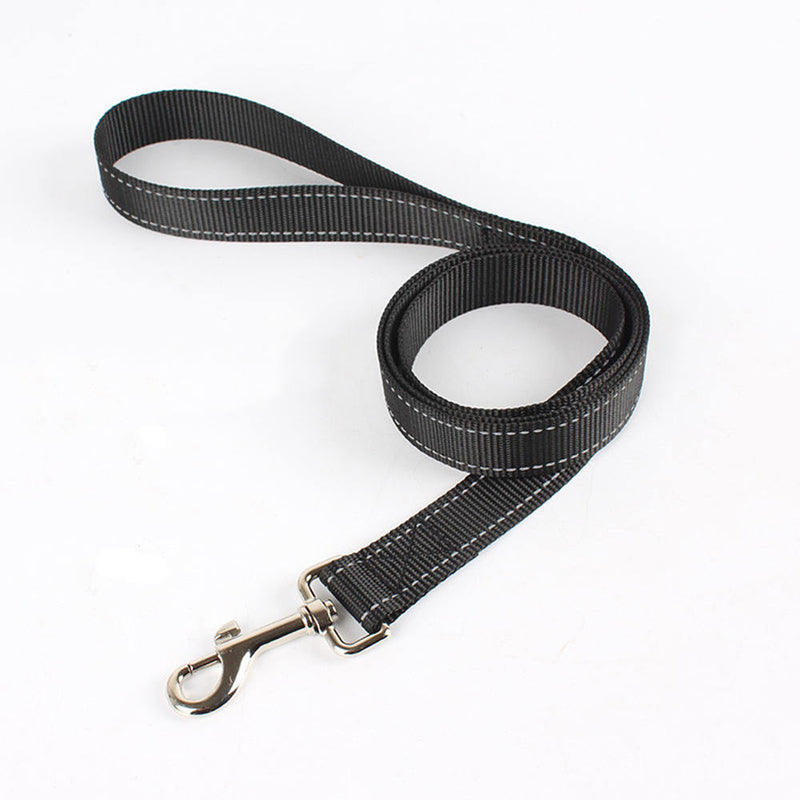 2pcs Puppy Dog Pet Harness Training Lead Walking Leash Nylon With Metal Clip