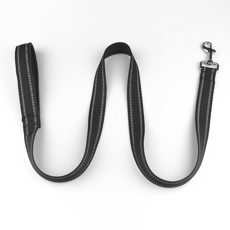 2pcs Puppy Dog Pet Harness Training Lead Walking Leash Nylon With Metal Clip