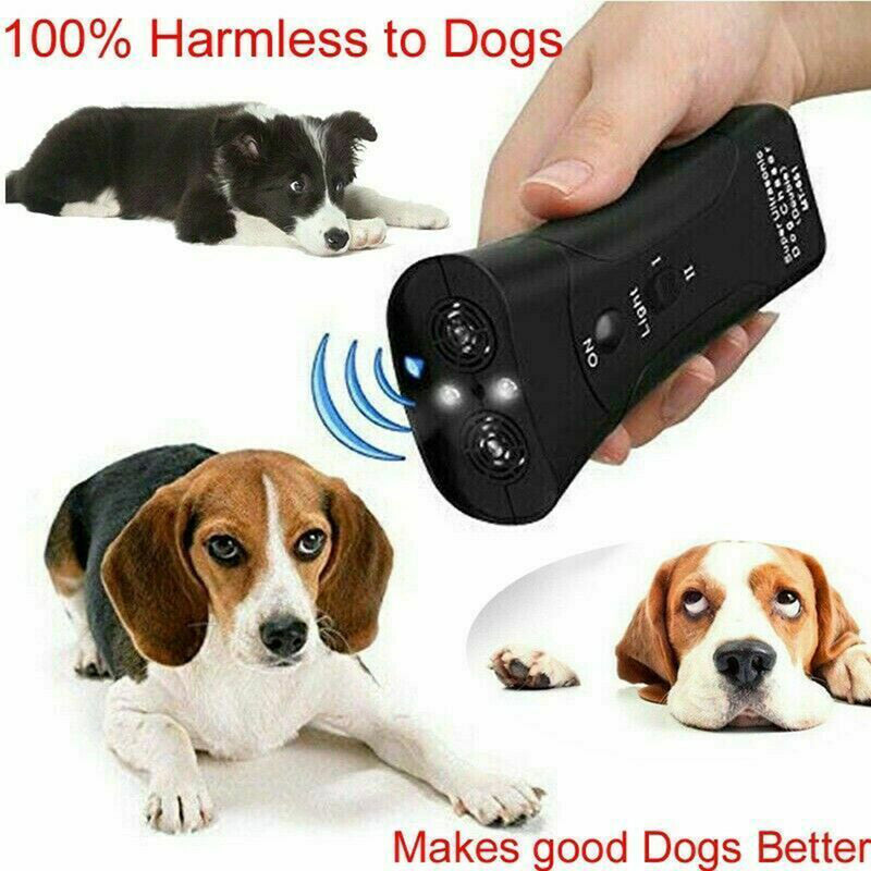 1x Trendy Style Anti Dog Barking Pet Ultrasonic Gentle Chaser Petgentle Durable